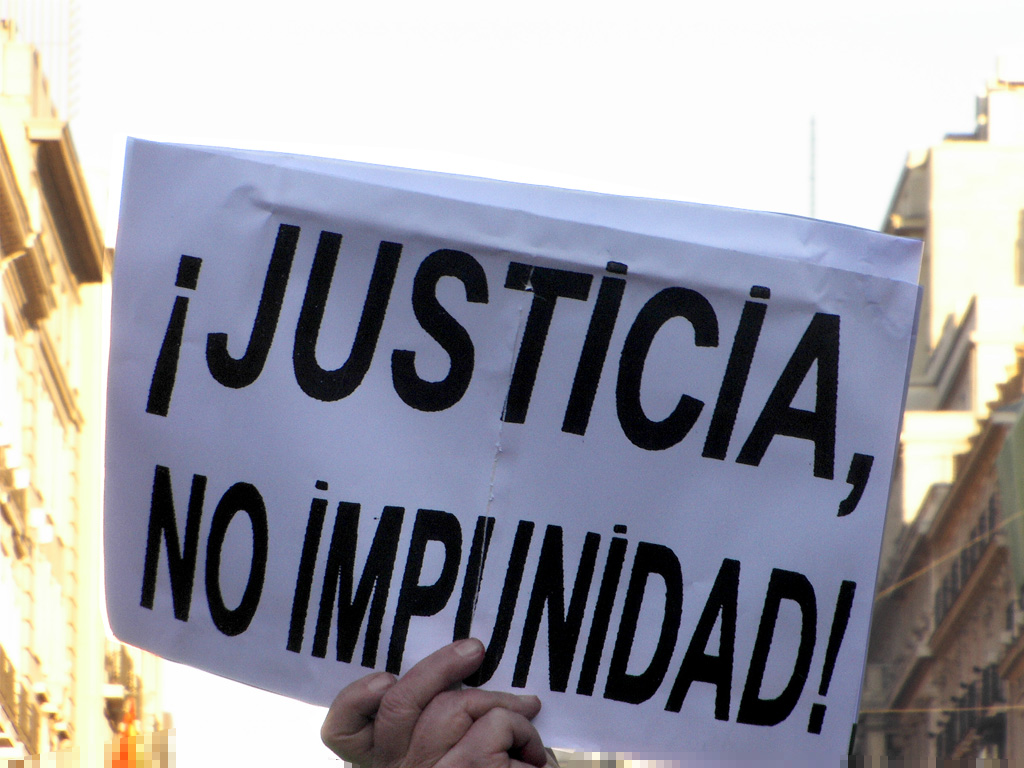 Justicia, no impunidad