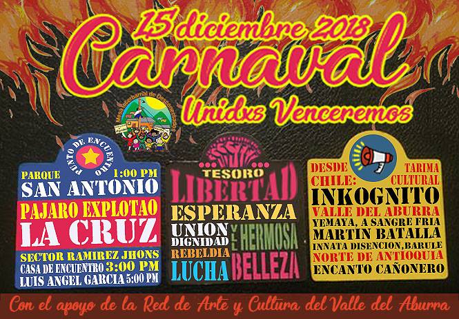 Carnaval vida digna 2018