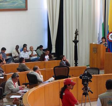 Defensores de Derechos Humanos son tema en el Concejo de Medellín