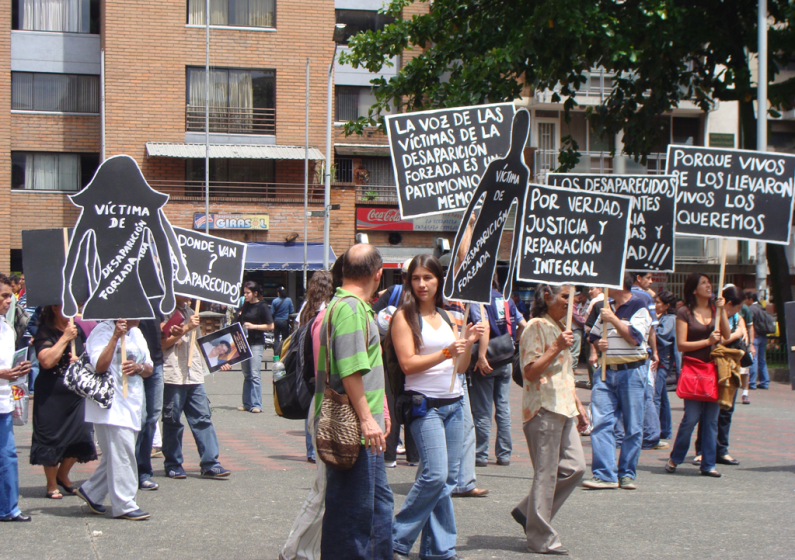 Génesis de la desaparición forzada en Colombia