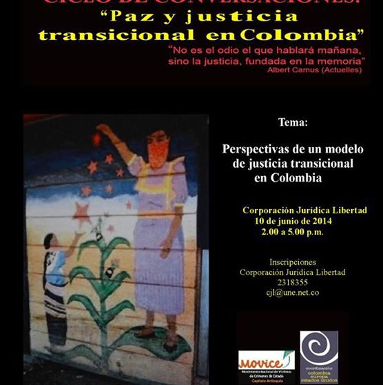 Ciclo de conversaciones: Paz y Justicia Transicional en Colombia