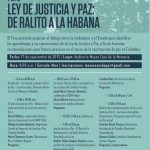 Programación Foro Ley de Justicia y Paz: De Ralito a la Habana