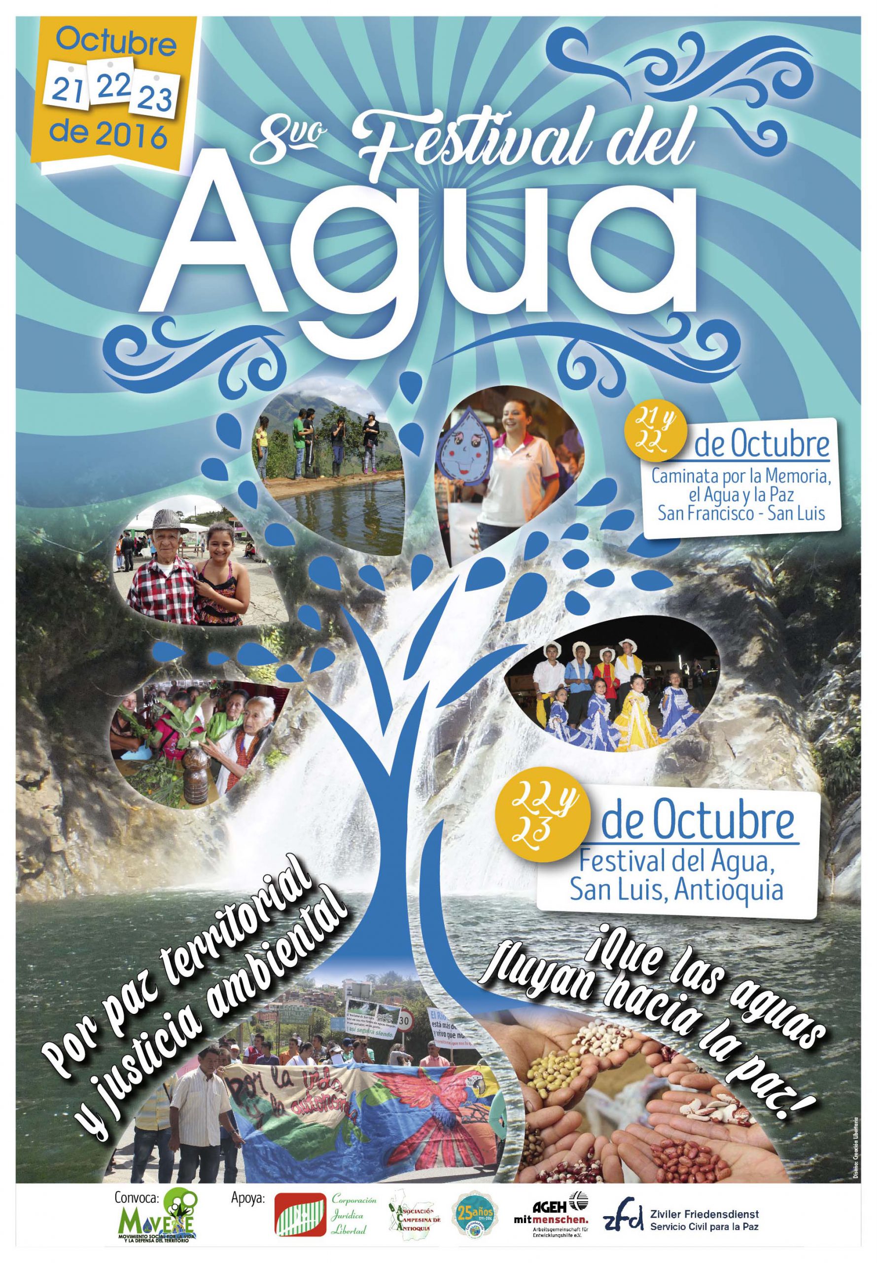 Afiche 8 Festival del Agua