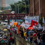 Foto amenaza lider estudiantil