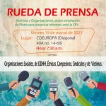 Rueda de prensa CEV