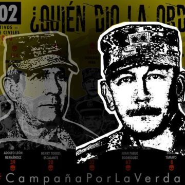 Víctimas exigen verdad plena al Gral (R) Oscar González Peña y máxima difusión de su versión voluntaria